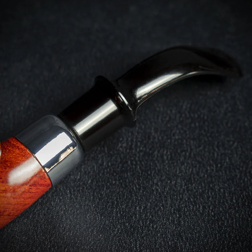 Smoke-King 9mm Rosewood Budget Pipe - Bent