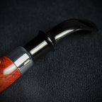 Smoke-King 9mm Rosewood Budget Pipe - Bent