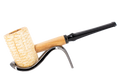 Missouri Meerschaum Diplomat 5th Avenue Corn Cob Pipe - Straight