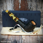 Savinelli Paloma Rustic Black 101 - 6mm Briar Pipe
