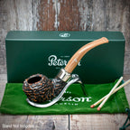 Peterson of Dublin Derry Rusticated Briar Smoking Pipe - Shape 999 - 9mm