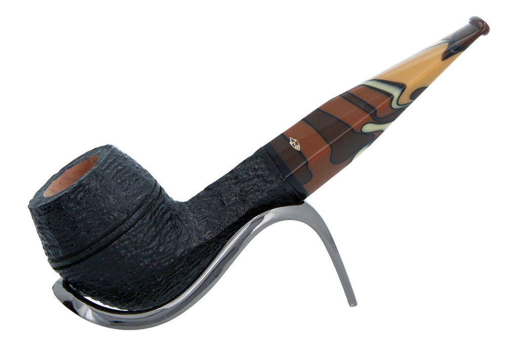 Savinelli Paloma Rustic Black 510 - 6mm Briar Pipe