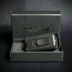 XiKar Hedron Hybrid Flame Cigar Lighter - Matte Black