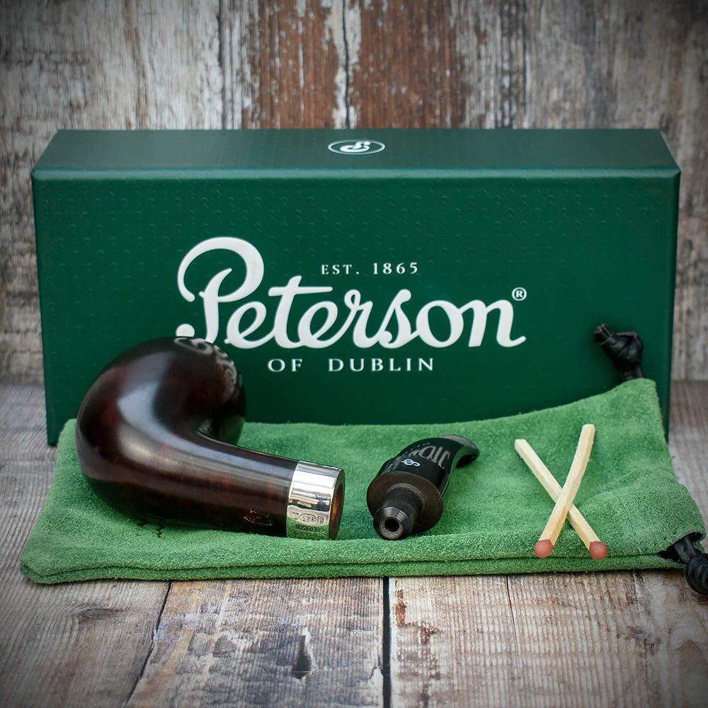 Peterson of Dublin Sherlock Holmes Briar Smoking Pipe - Heritage Collection Strand