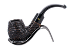 Peterson of Dublin Aran Rusticated Briar Smoking Pipe - Shape No.221