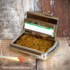Tobacco Tin with Paper Holder - Union Jack Design