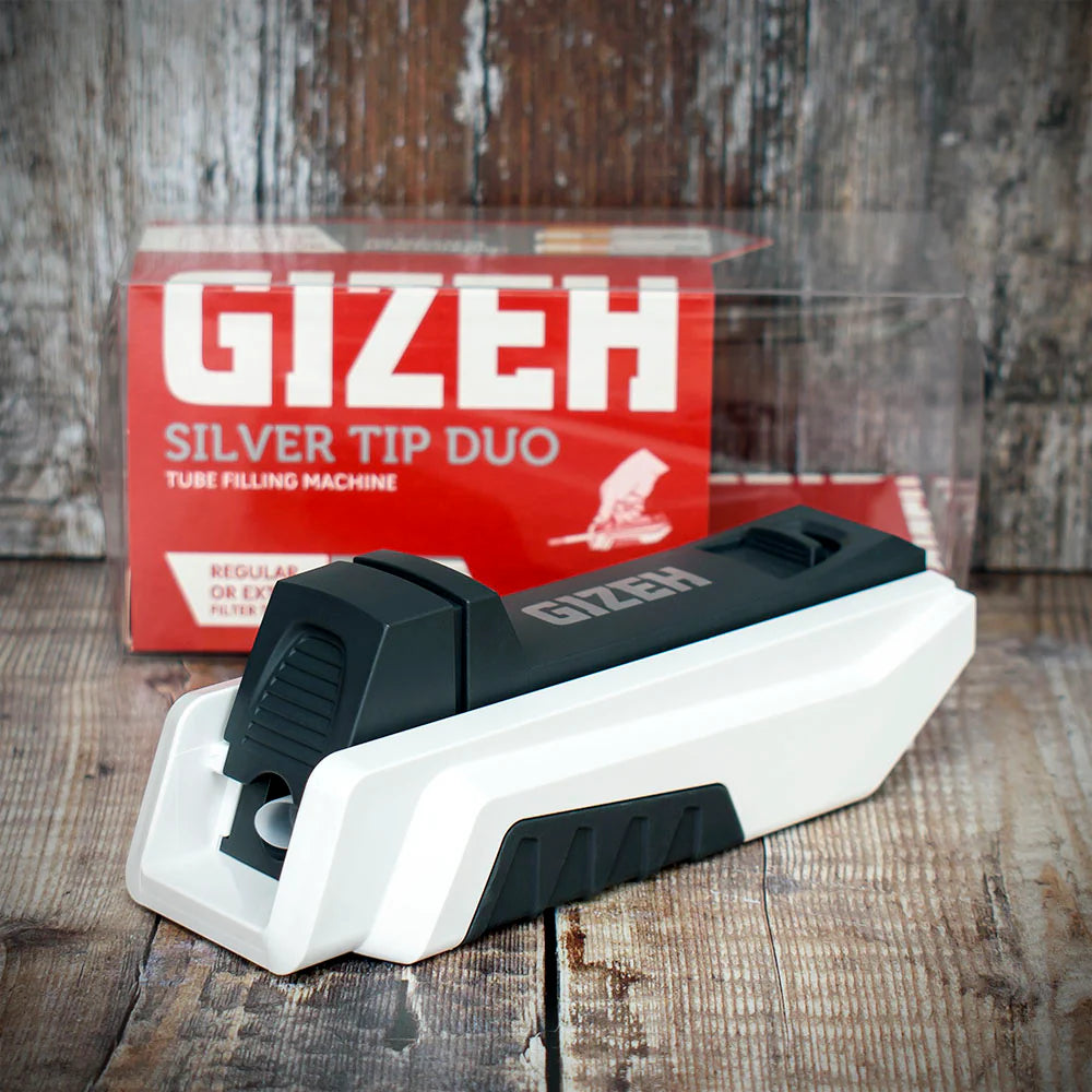 Gizeh Cigarette Tubing Machine Silver Tip Duo