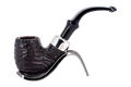 Peterson of Dublin System Rustic Briar Smoking Pipe - Shape No.312