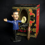 Carlos Carlito Fuente Jnr. Bobblehead (Blue) With Short Story Cigar