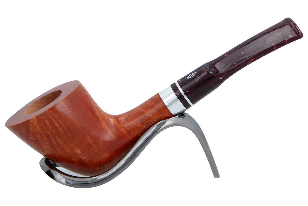 Savinelli Bacco Smooth Natural 904 - 6mm Briar Pipe