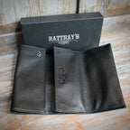Rattray's Black Knight Leather Pipe Tobacco Pouch - Large Roll Up 1
