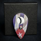 Cuban Flag Double Blade Guillotine Cigar Cutter
