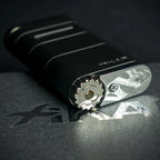 Xikar Allume Single Jet Cigar Lighter - Black