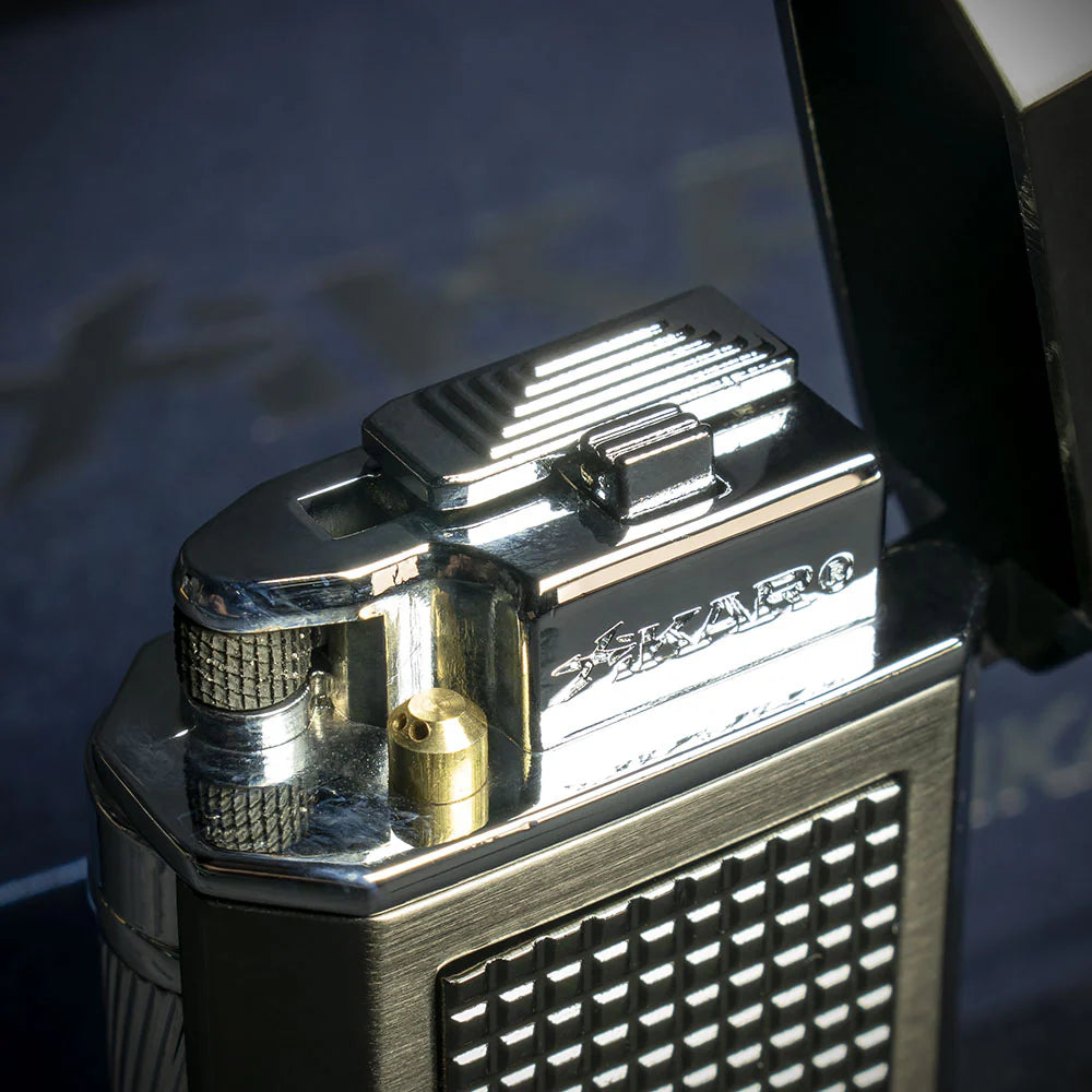 XiKar Ardore Double Soft Flame Cigar Lighter - Gunmetal