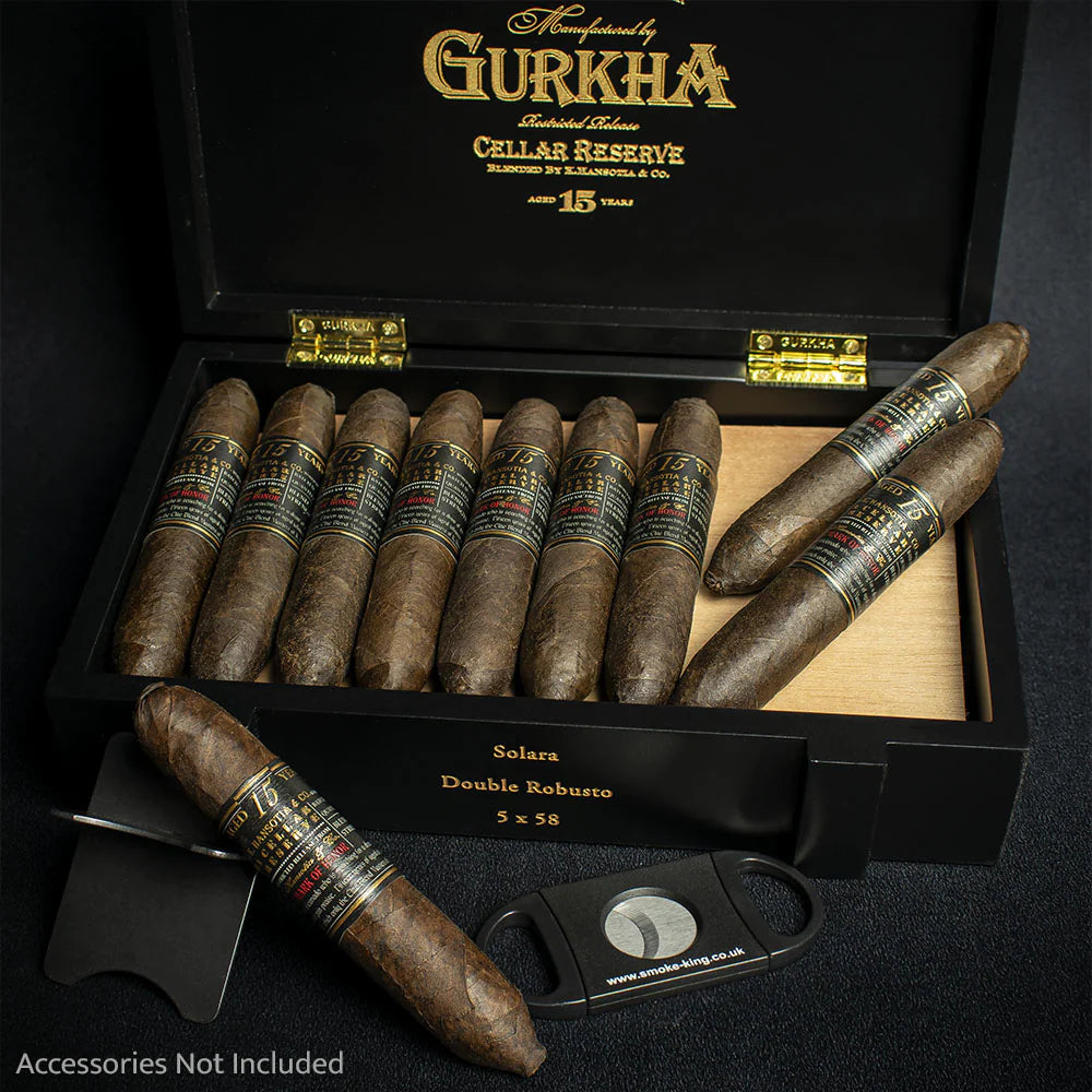 Gurkha Cellar Reserve Limitada 15 Year Maduro Solara Double Robusto Cigar - Single