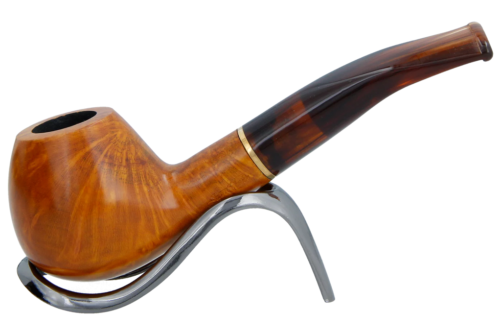 Jean Claude 9mm Filter Tortoise Shell Briar Smoking Pipe - Shape 06