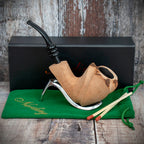 Erik Nording Signature Smooth Briar Pipe - No.08