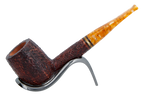 Savinelli Miele Rusticata Brownblast 111 - 6mm Briar Pipe