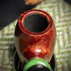 Peterson of Dublin St. Patrick's Day 2024 Limited Edition Smooth "P" Lip Briar Pipe - Shape 317