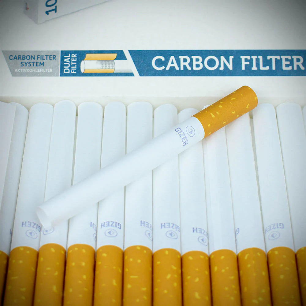 Gizeh Cigarette Tubes Carbon Filter 100 Pack