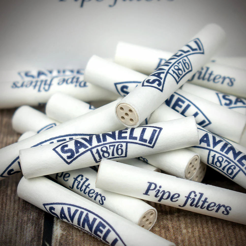 Savinelli Charcoal Pipe Filters 6mm Box of 30