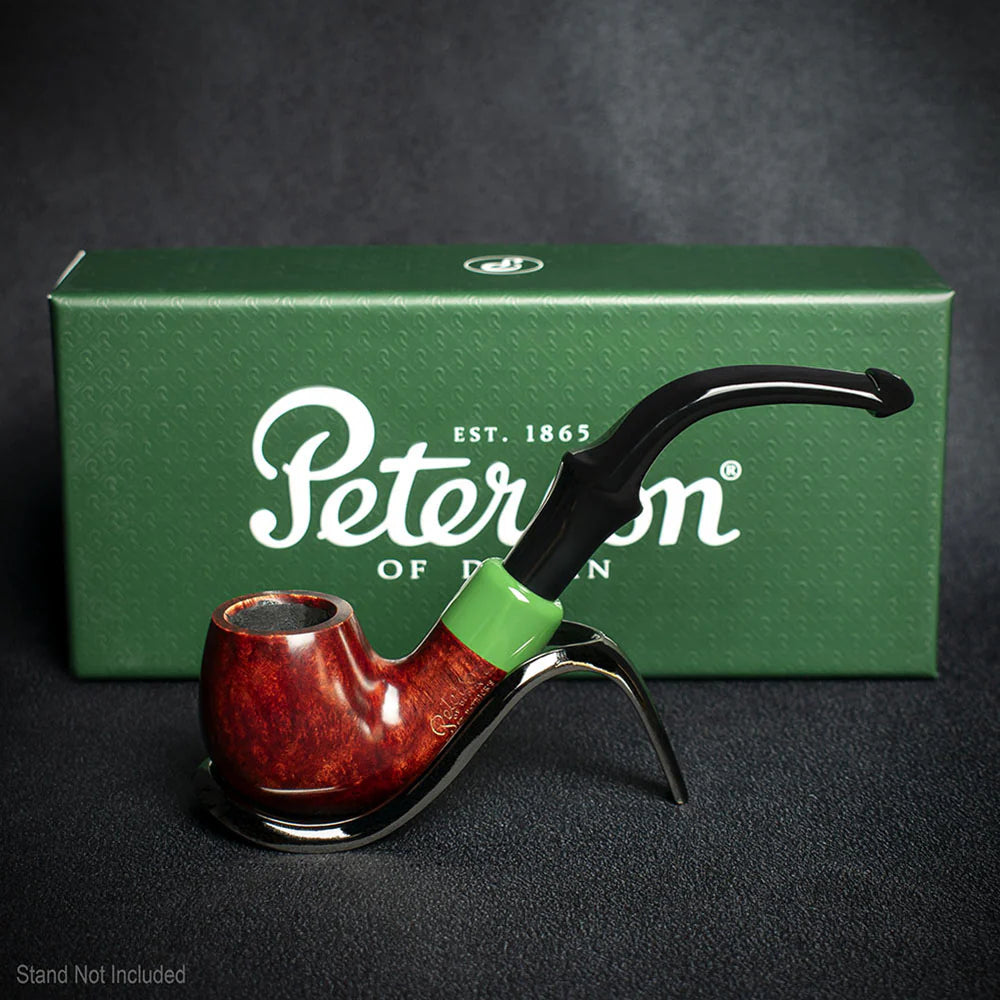 Peterson of Dublin St. Patrick's Day 2024 Limited Edition Smooth "P" Lip Briar Pipe - Shape 317