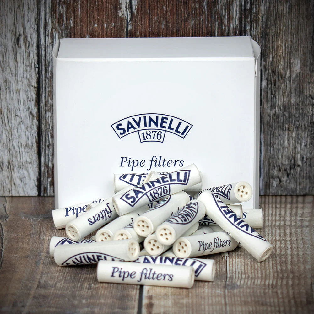Savinelli Charcoal Pipe Filters 9mm Box of 30