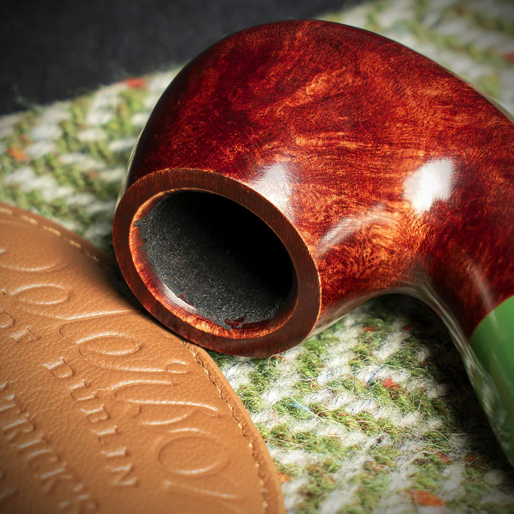 Peterson of Dublin St. Patrick's Day 2024 Limited Edition Smooth "P" Lip Briar Pipe - Shape 317