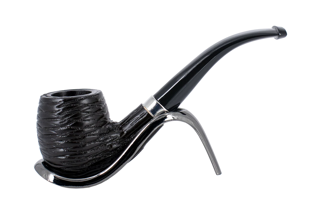 Smoke-King Beechwood Pipe Bent Rustic