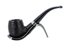 Smoke-King Beechwood Pipe Bent Rustic