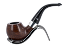 Peterson of Dublin Kildare Silver Mounted Briar Pipe  - Shape No.03 9mm Filter