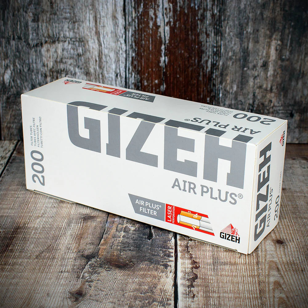 Gizeh Cigarette Tubes Air Plus - 200 Pack