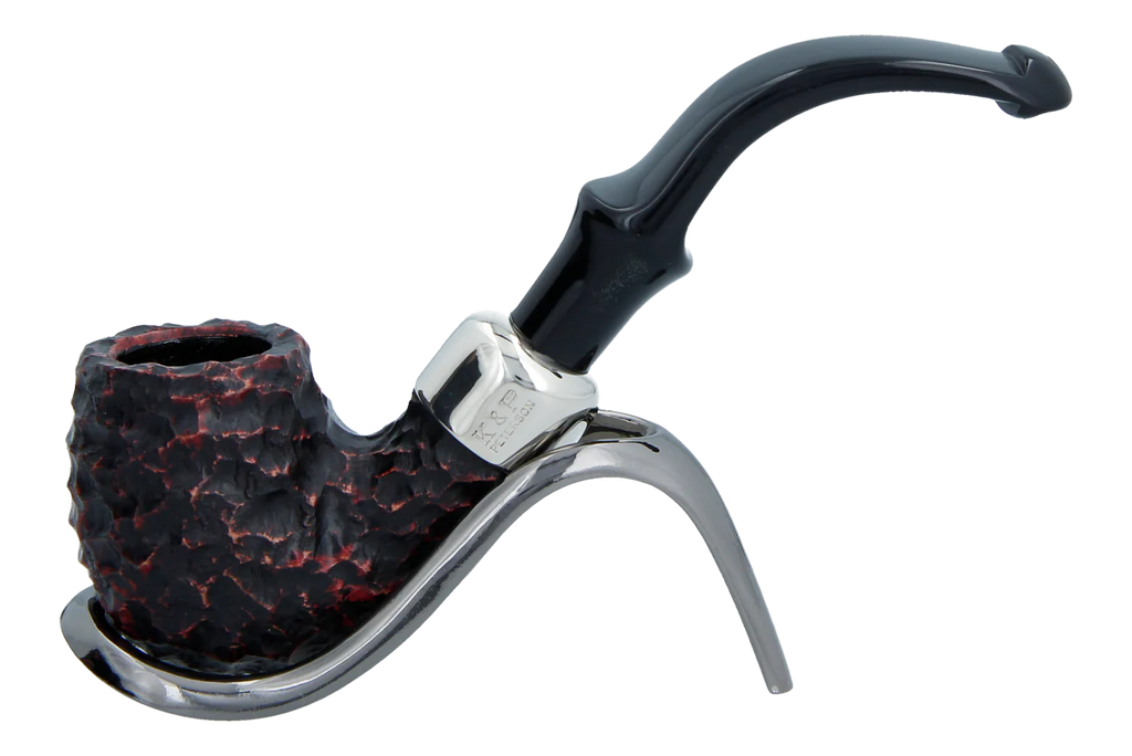 Peterson of Dublin System Rustic Briar Smoking Pipe - Shape No.314