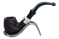 Peterson of Dublin System Rustic Briar Smoking Pipe - Shape No.314