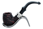 Peterson of Dublin System Rustic Briar Smoking Pipe - Shape No.314