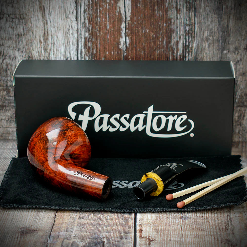 Passatore Aida Briar Smoking Pipe 9mm Filter - 403224