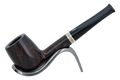 Savinelli Oscar Liscia Marrone Scuro 128 - Briar Pipe