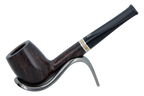 Savinelli Oscar Liscia Marrone Scuro 128 - Briar Pipe