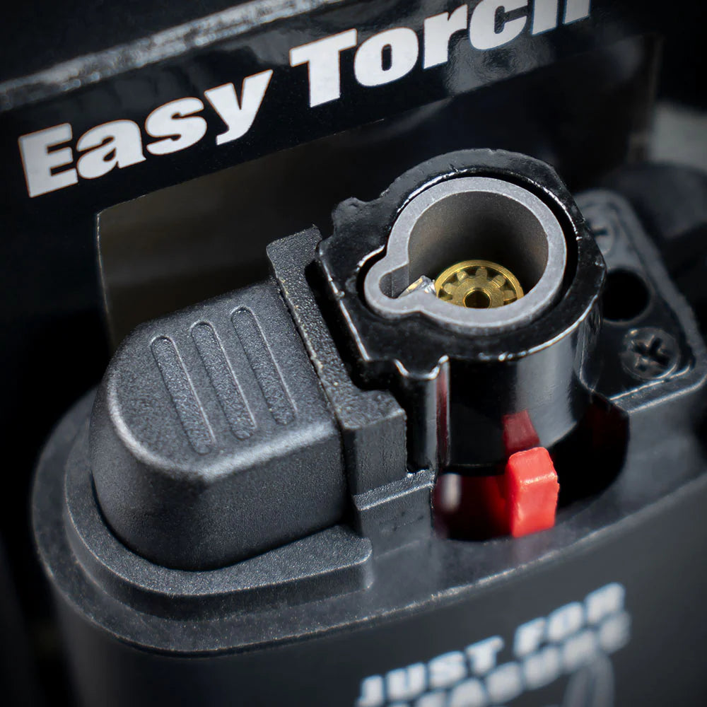 Smoke-King Easy Torch Single Jet Flame Cigar Lighter - Black