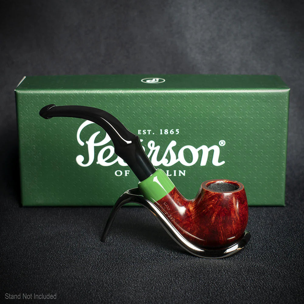 Peterson of Dublin St. Patrick's Day 2024 Limited Edition Smooth "P" Lip Briar Pipe - Shape 317
