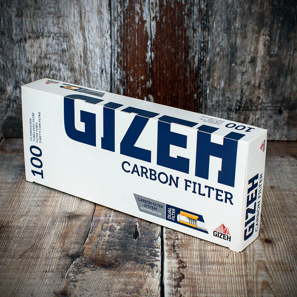 Gizeh Cigarette Tubes Carbon Filter 100 Pack