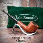 John Brumfit Great British Classics Briar Smoking Pipe - Pot