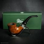 Peterson of Dublin Kildare Silver Mounted Briar Smoking Pipe - Shape No.05