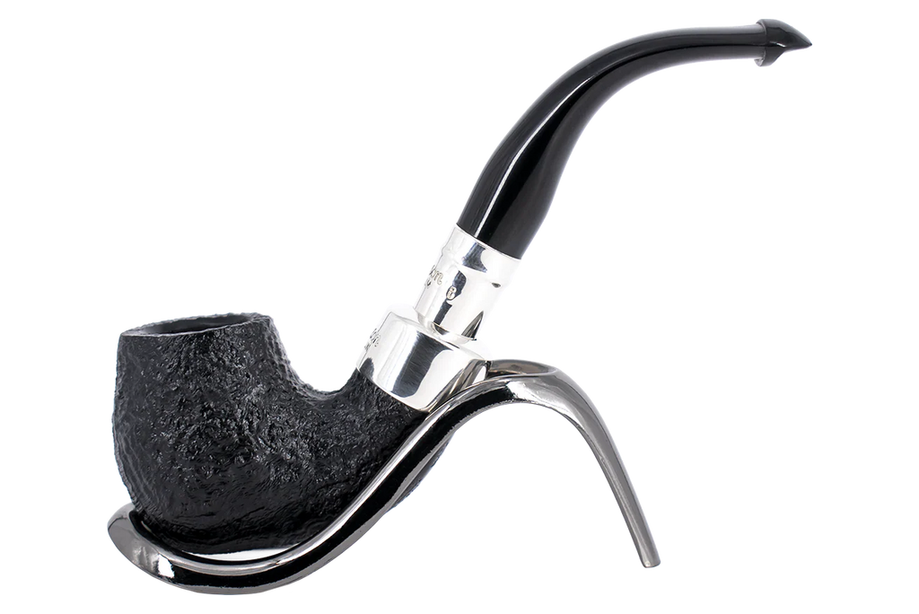 Peterson of Dublin System Spigot Sandblasted Briar Pipe - Shape 317