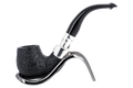 Peterson of Dublin System Spigot Sandblasted Briar Pipe - Shape 317