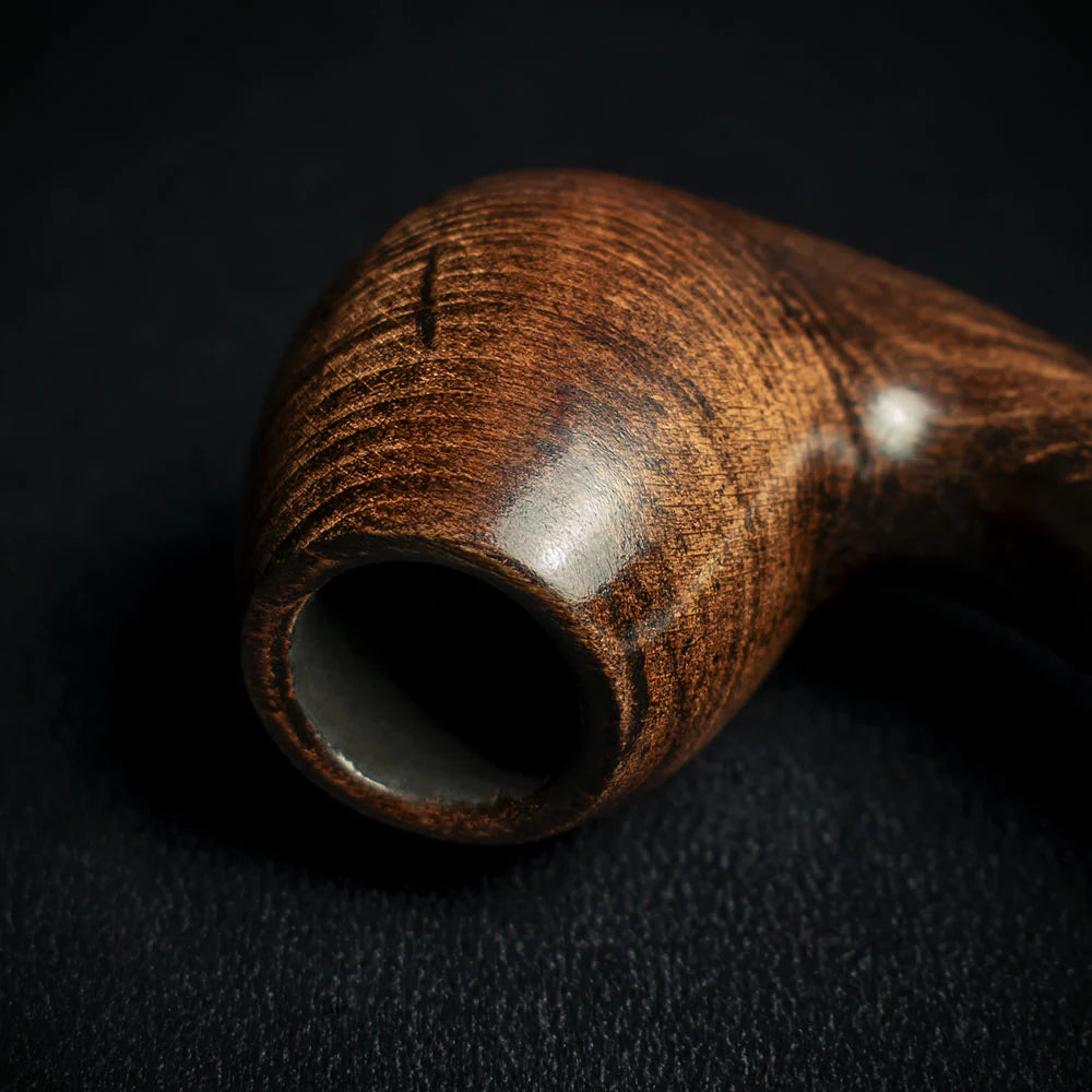 Smoke-King 9mm Brown Beechwood Budget Pipe - Bent