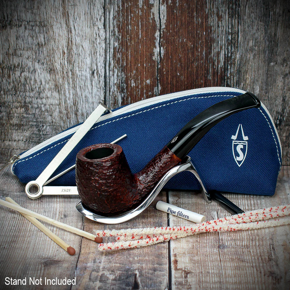 Savinelli One Rustic Dark Brown 601 Pipe Starter Kit