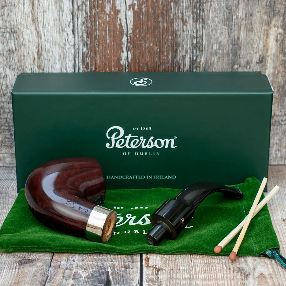 Peterson of Dublin Jekyll & Hyde Briar Smoking Pipe - Shape XL90