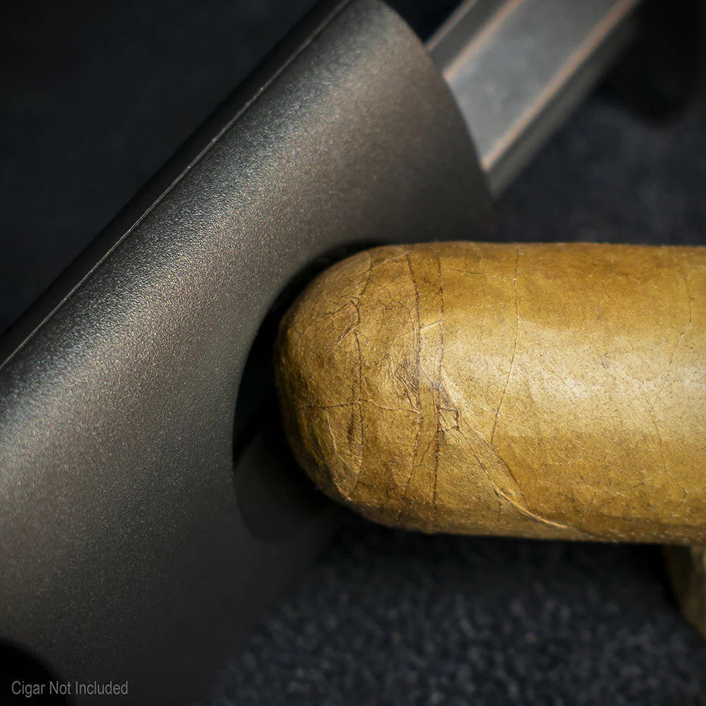 Black Plastic Cigar V Cutter