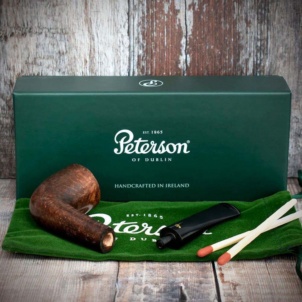 Peterson of Dublin Aran Briar Smoking Pipe - Shape No.268